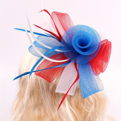 Feather American Flag Headwear Horse Racing Wedding Birthday Hair Accessories
