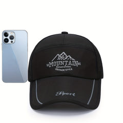 Adjustable Mesh Baseball Cap for Outdoor Sports Sun Protection