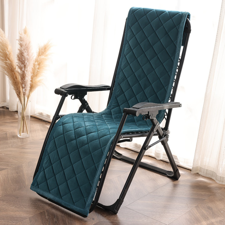 Wide Cotton Lounge Chair Cushion Universal Anti-slip