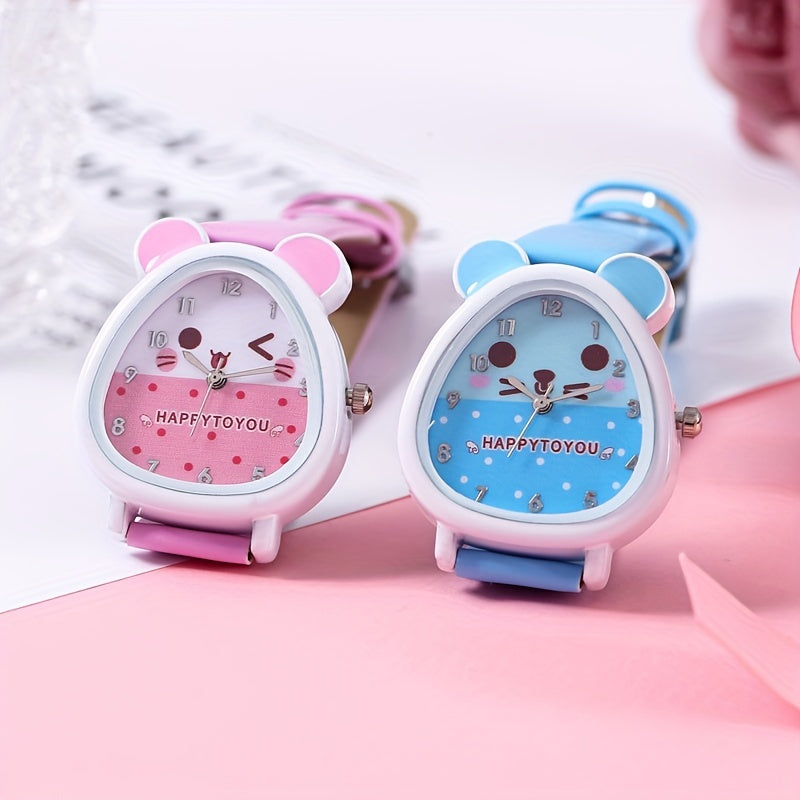 Kids Cartoon Watch Quartz Wristwatch - Fun Design