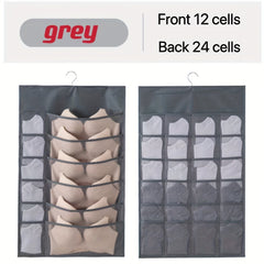 Double Sided Underwear Storage Hanging Bag