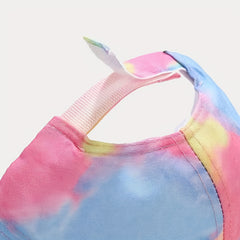 Pink Gradient Tie Dye Baseball Cap Lightweight Sun Hat Adjustable Golf Dad Hat