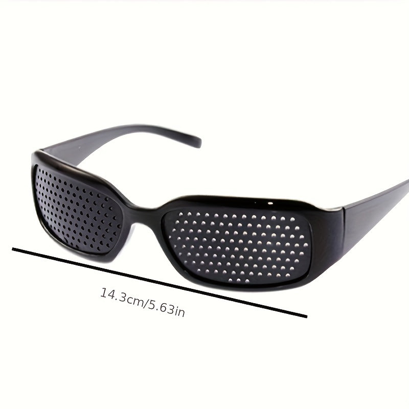 Anti Myopia Astigmatism Glasses Vision Correction Fatigue Pin Hole Glasses