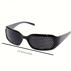 Anti Myopia Astigmatism Glasses Vision Correction Fatigue Pin Hole Glasses