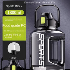 8L 3L Large Capacity Water Bottle, Leakproof Portable Water Cup