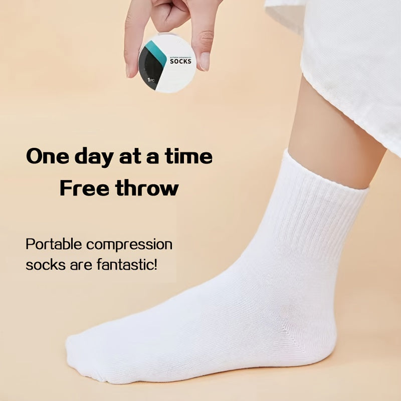 Compression Socks for Women and Men Breathable Sweat-absorbing Quarter Socks
