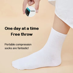 Compression Socks for Women and Men Breathable Sweat-absorbing Quarter Socks