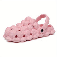 Men's Massage Bubble Slides Non Slip Spa Slippers Golf Ball Cloud Slippers