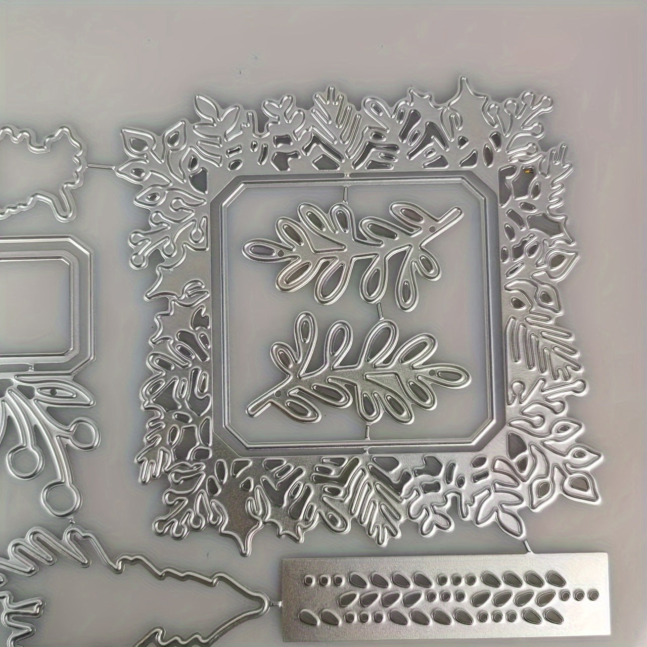 Christmas Metal Cutting Dies And Stamps Set For Scrapbooking Crafts