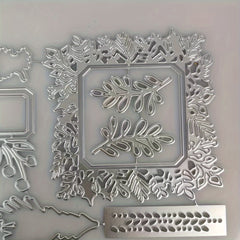 Christmas Metal Cutting Dies And Stamps Set For Scrapbooking Crafts