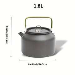 Portable Aluminium Kettle Teapot Camping Fishing Self-driving