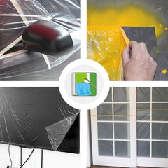 1pc Tape And Drape Automotive Masking Paper 66 ft