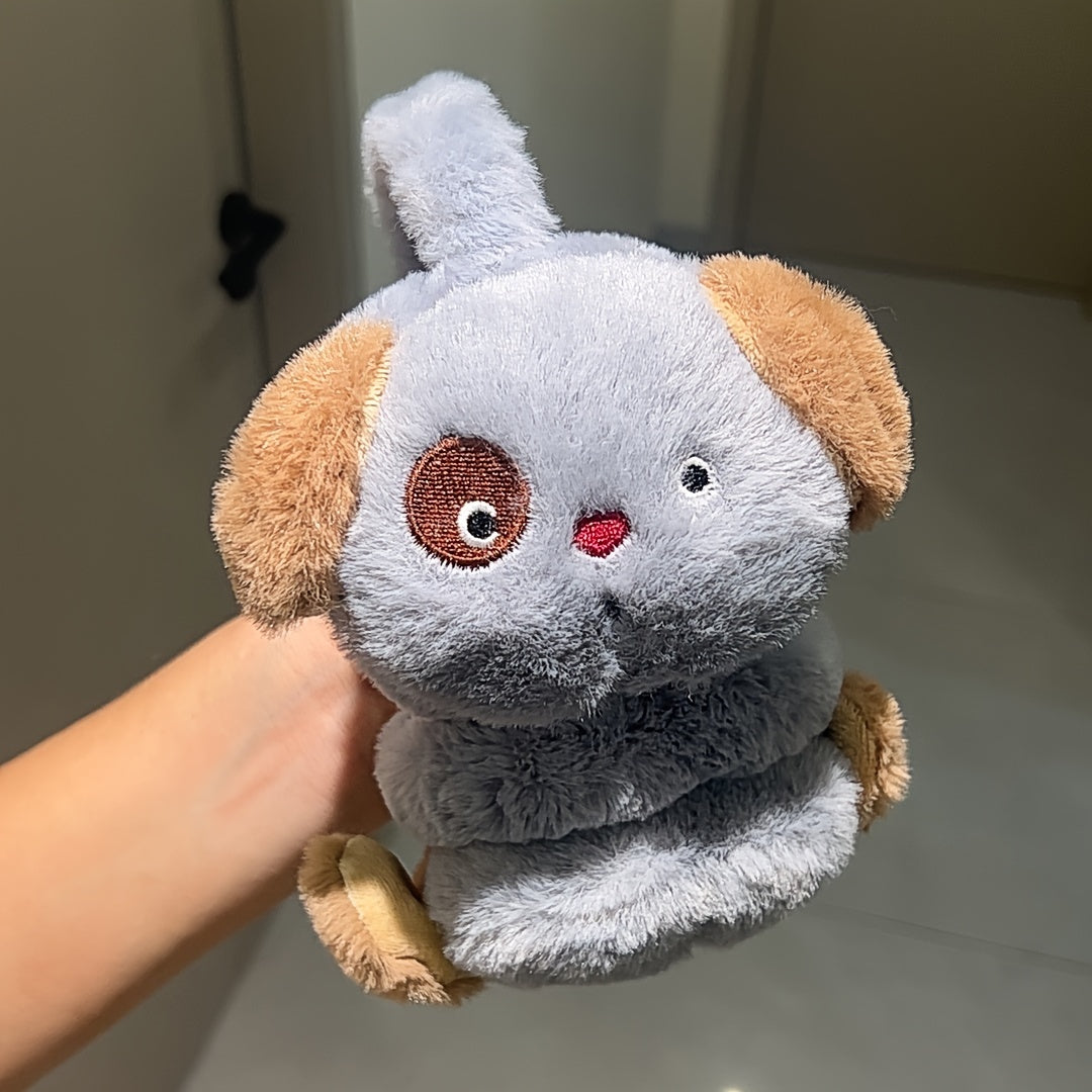 Adorable Cartoon Plush Earmuffs for Women Soft Pink Fuzzy Animal Comfortable Fit