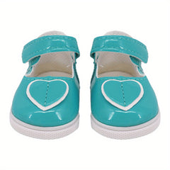 45 72cm Doll Love Pattern Leather Shoes Direct Sales