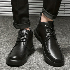 Men's Leather Chukka Boots Wear Resistant Non Slip Riding Boots