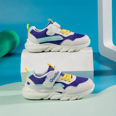 Boys Cushioning Sport Shoes Lightweight Breathable Non Slip Sneakers For Kids
