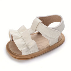 Lightweight Baby Girls Open Toe Sandals Breathable Anti Slip Sandals