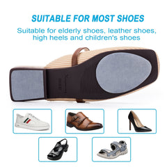 Rubber Sole Anti-slip Stickers for High Heels - 6.9x3.62in