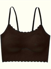 Solid Push Up Bra Seamless Wireless Everyday Bra Women's Lingerie