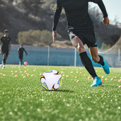 Size 5 Prof. Football PU Leather Soccer Ball For Competition
