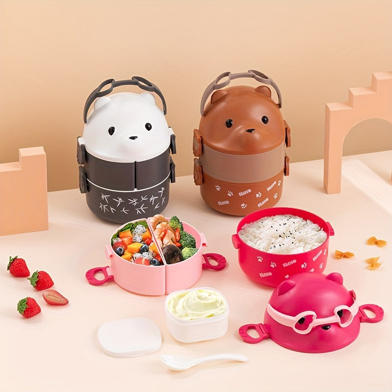Cartoon Lunch Box for Teens and Workers at School