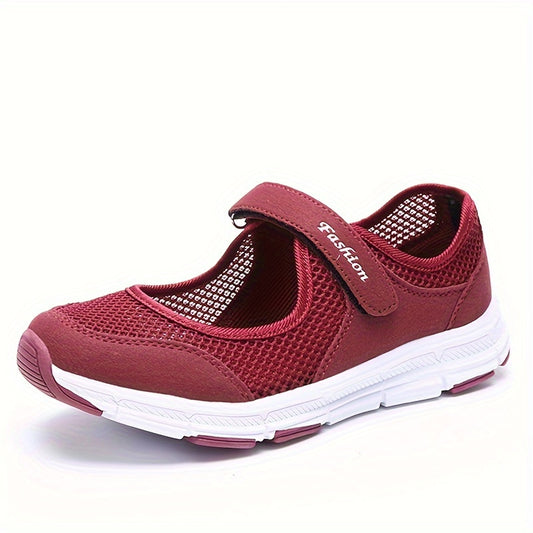 Women's Breathable Walking Shoes Letter Pattern Sneakers
