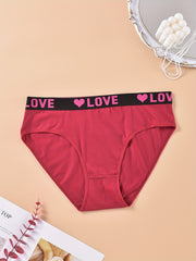 3 Pack Plus Size Panties Set Women's Plus Briefs 3pcs Set