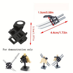 Weapon Storage Back Rack Tool Rack Prop Rack