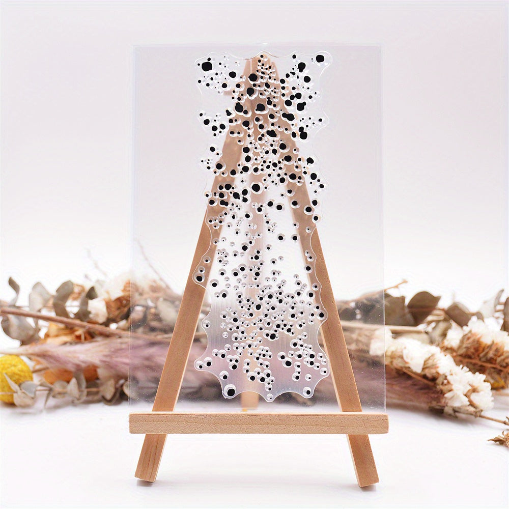 Decorative Background Transparent Silicone Stamp for DIY Card Making