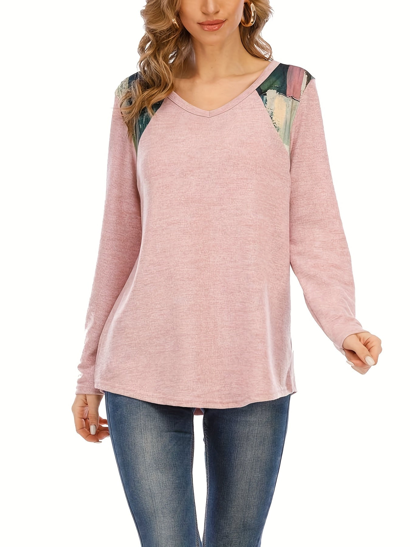 Long Sleeve Lightweight Casual T-shirt