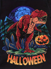 Boys Dino 3D Printed T Shirt Sports Halloween Costume Sweatshirt Top