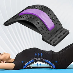 Lumbar Spine Relaxation Board Back Stretcher Adjustable Waist Relax Board
