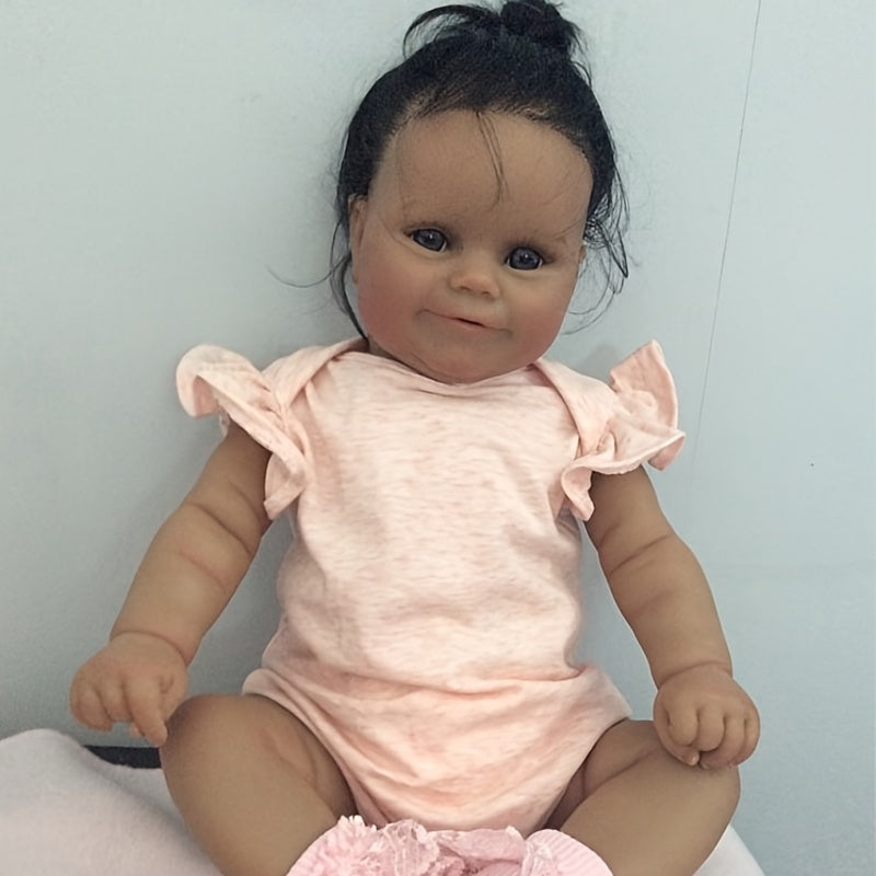 NPK Soft Body Skin Baby Maddie Reborn Baby Girl Flexible Handrooted Hair