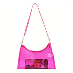 Clear Crossbody Shoulder Bag for Beach Travel