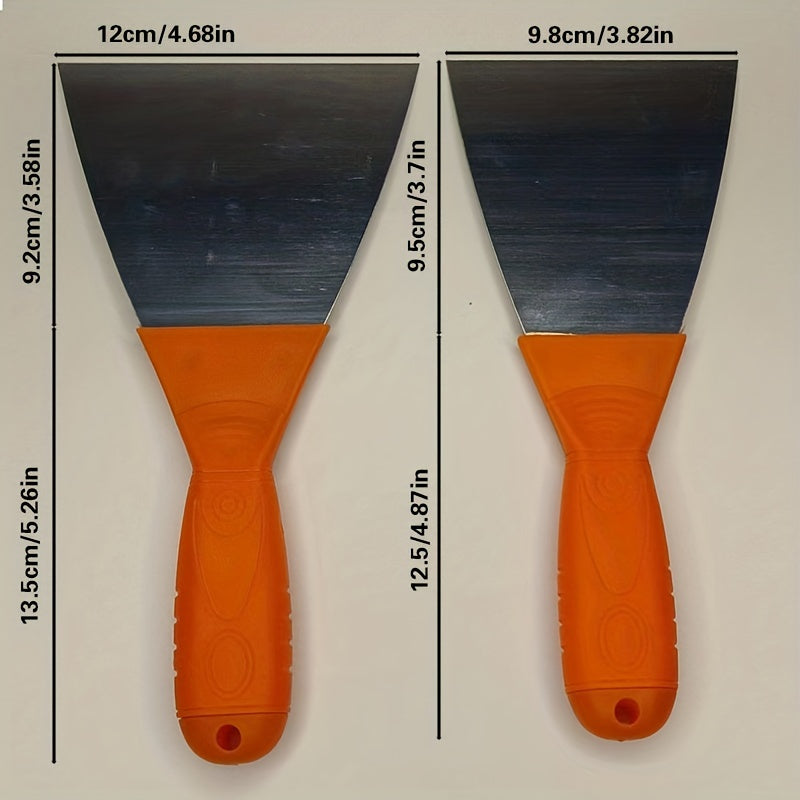 2pcs Scraper Tool Non rusting for Drywall Repair Wallpaper Removal