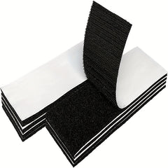 6 Pairs 2 3 9 Inch 5 Hook Loop Strips Adhesive Strong Fasten Mounting Tape