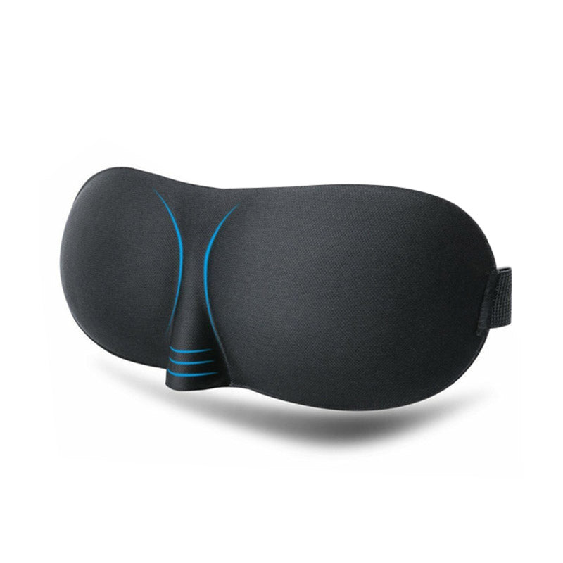 3D Eye Mask for Men and Women Night Blackout Adjustable Strap