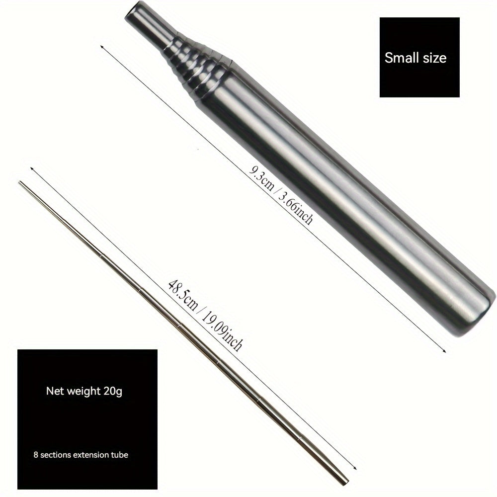 Stainless Steel Fire Blowing Tube for Camping
