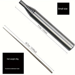 Stainless Steel Fire Blowing Tube for Camping