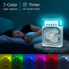 Portable USB Air Conditioner Humidifier Cooling Fan
