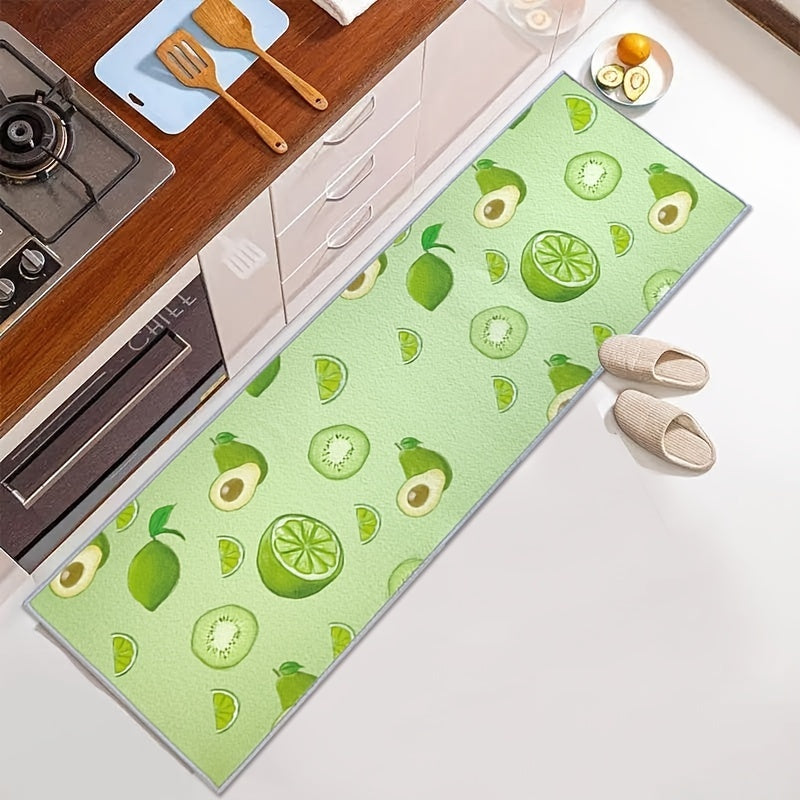 Light Kitchen Floor Mat Absorbent Non-slip Runner Mat