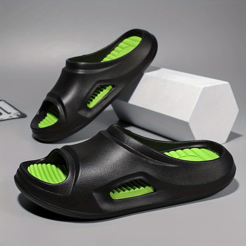 Men's Massage Cloud Slippers Lightweight Open Toe Shoes
