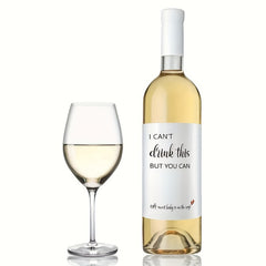 6pcs Pregnancy Wine Labels - Fun and Festive Designs