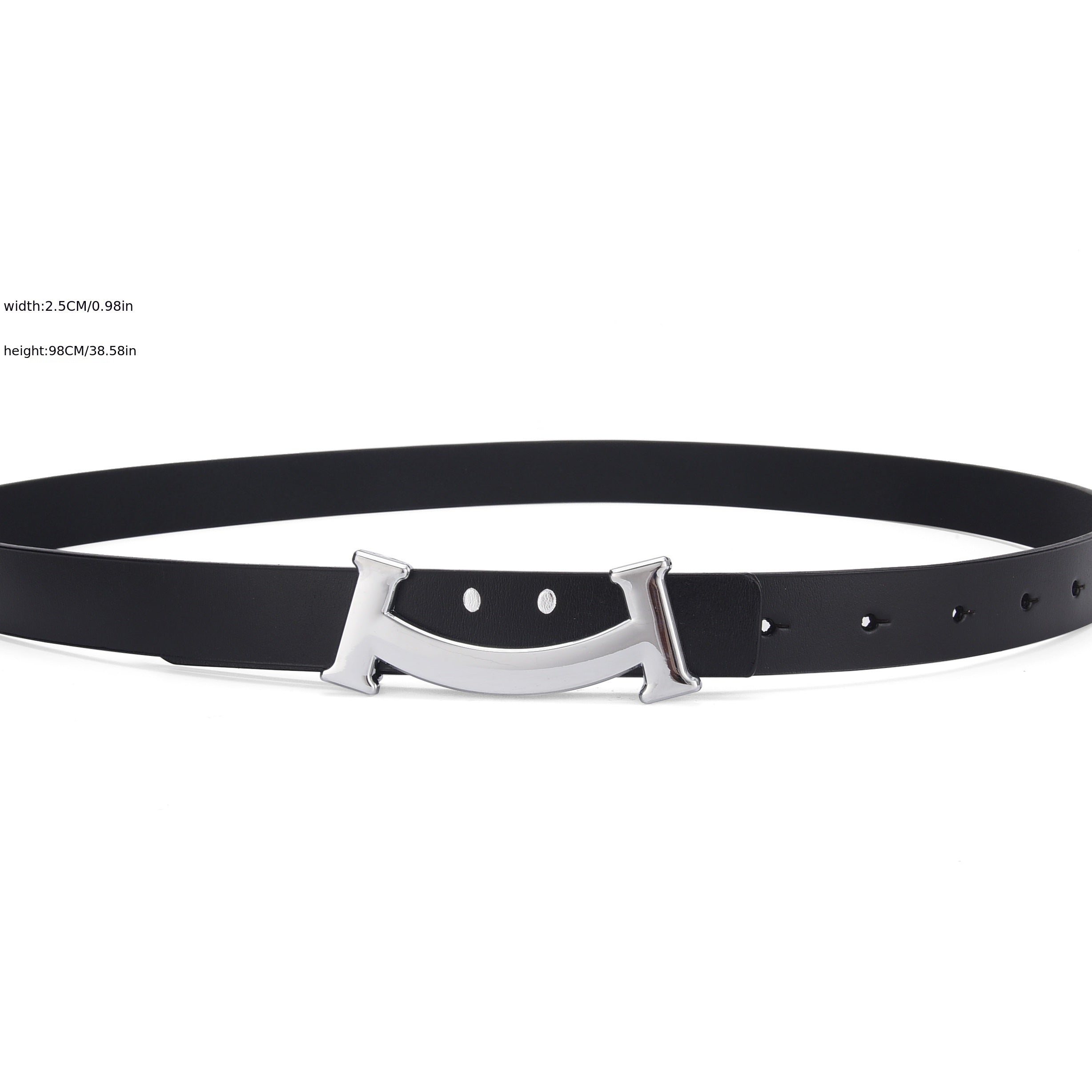 Men's Smiling Face Belt For Jeans Pants