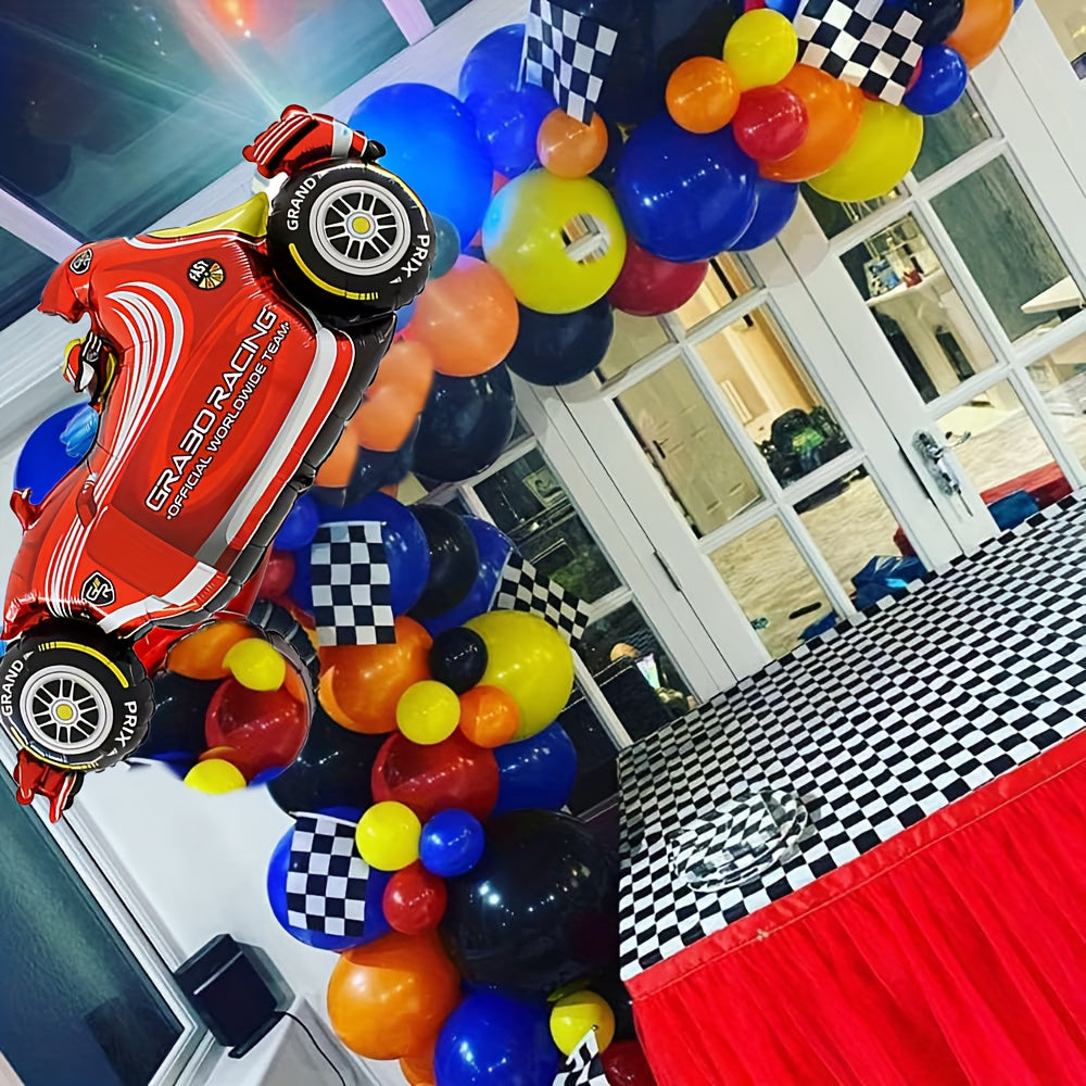 140pcs Racing Theme Party Balloon Set