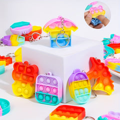 20pcs Pop Fidget Toys Bulk Christmas Party Favors