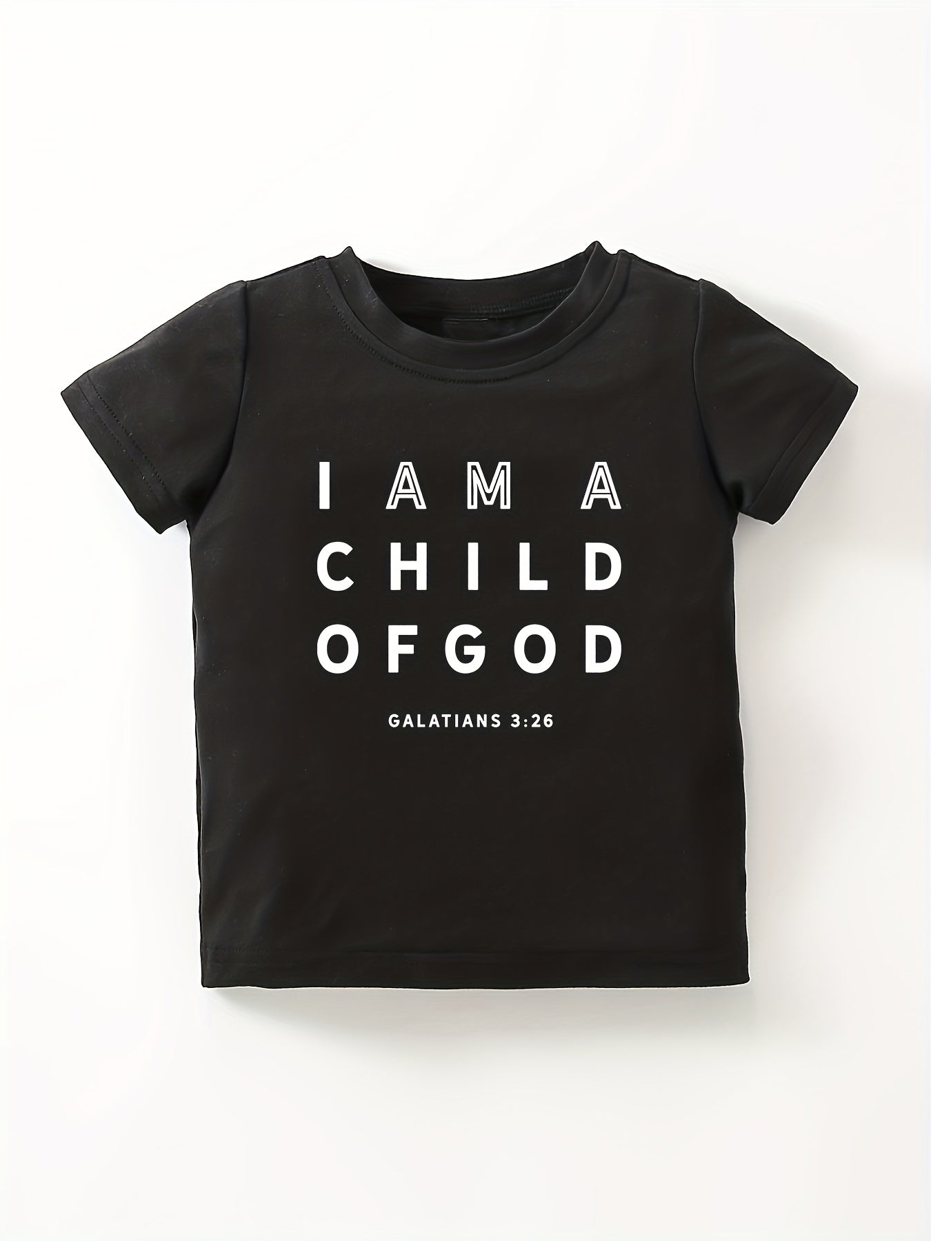 Cute 'Child Of God' Baby T-Shirt Short Sleeve Tee