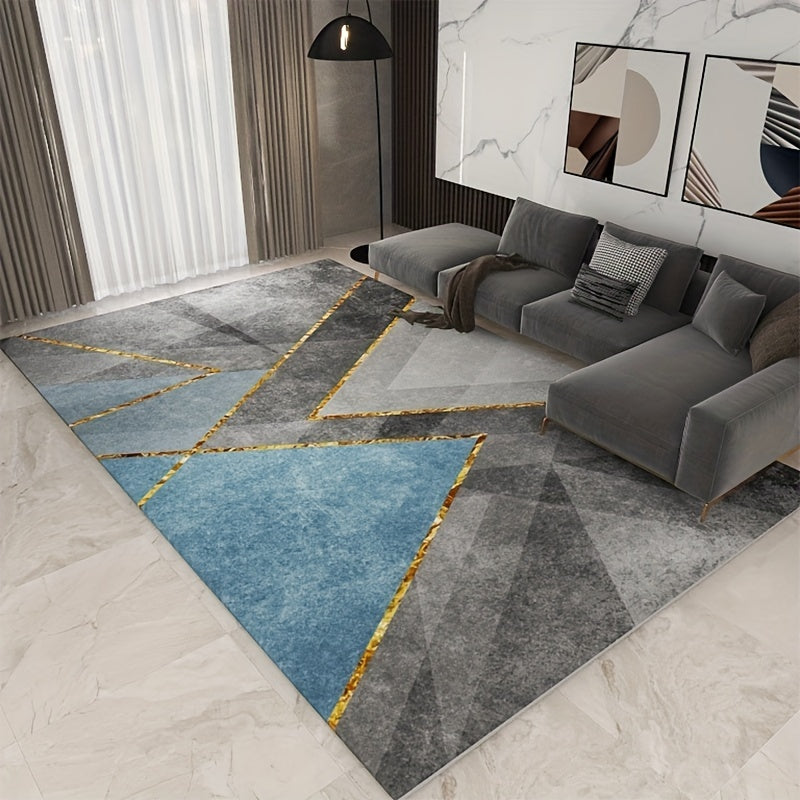 Modern Nordic Living Room Carpet Non slip Bedside Bedroom Floor Mat