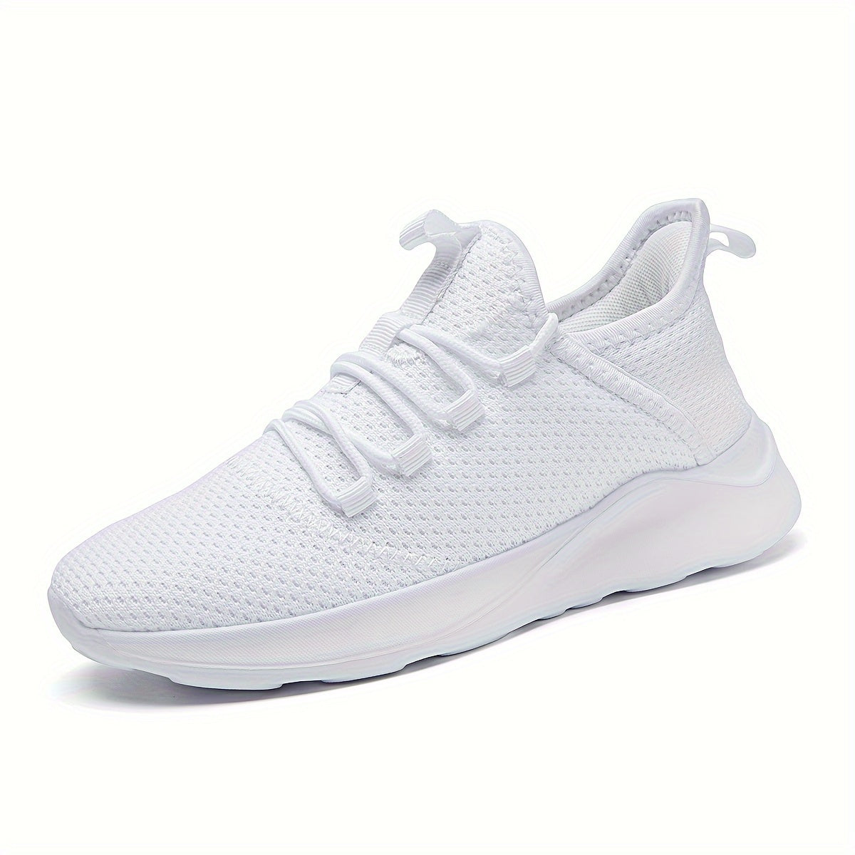 Soft Thick Sole Mesh Breathable Flying Woven Shoes