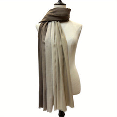 Gradient Cashmere Scarf Vintage Windproof Sunproof Shawl Casual